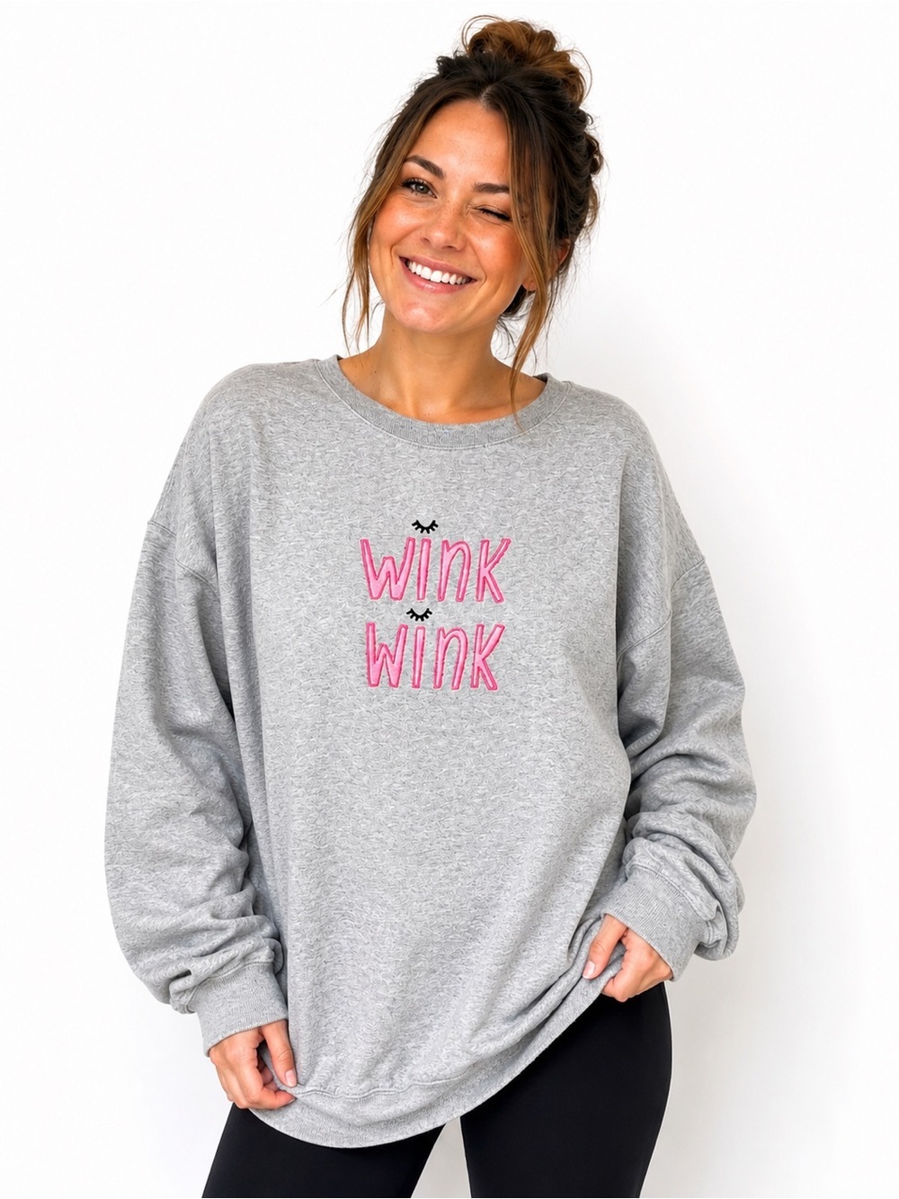 NWOT Kate Spade "Wink Wink" Sweatshirt (XL)